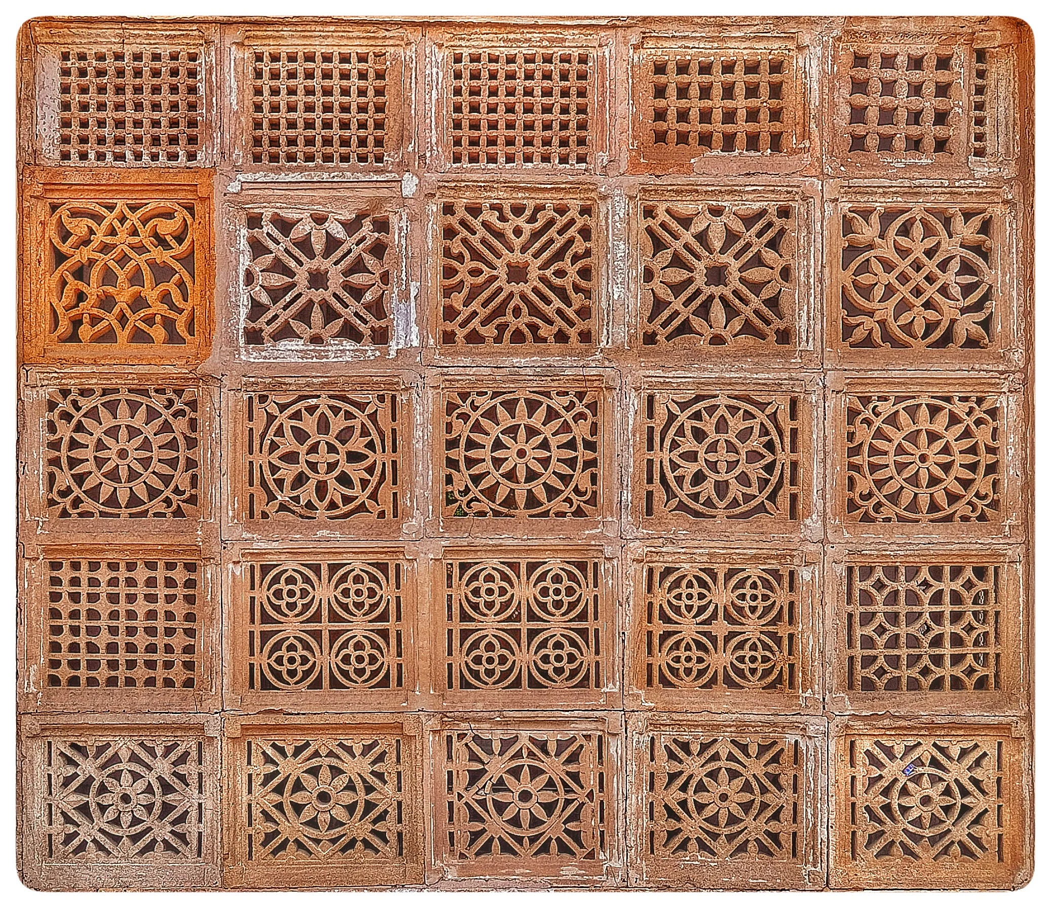 Stone Lattice Patterns