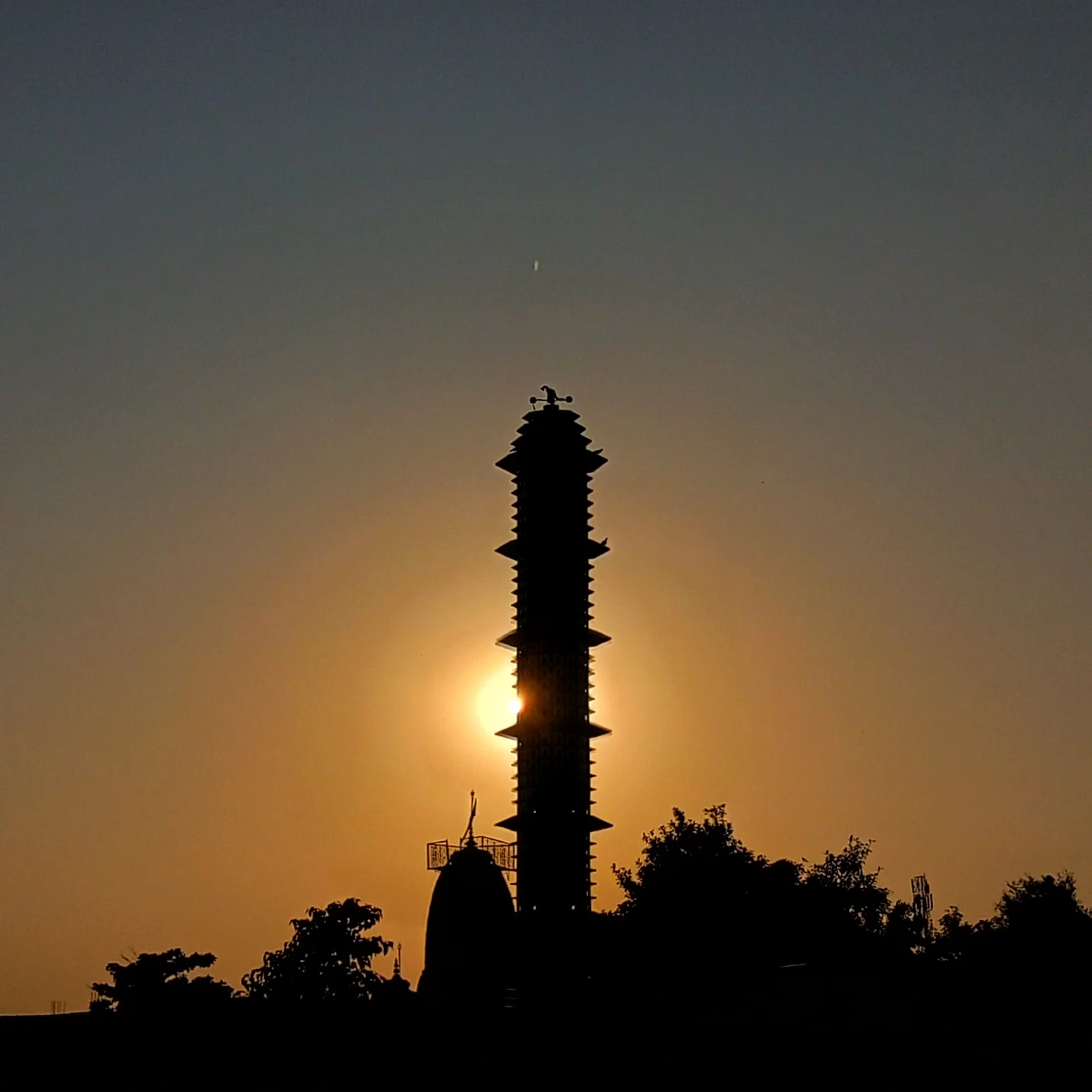Temple at Dusk